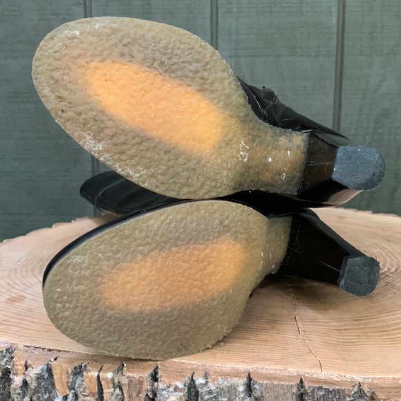 Rare Petusco Spain Patent Leather Boots - Picture 8 of 11